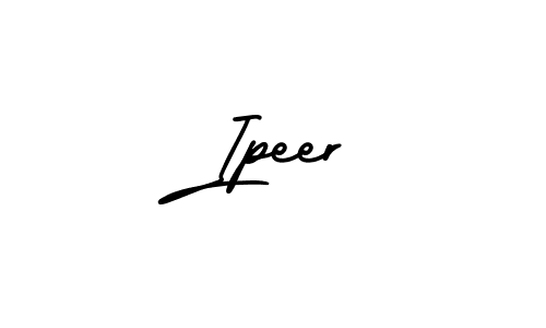 Best and Professional Signature Style for Ipeer. AmerikaSignatureDemo-Regular Best Signature Style Collection. Ipeer signature style 3 images and pictures png
