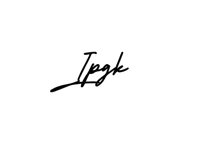 How to Draw Ipgk signature style? AmerikaSignatureDemo-Regular is a latest design signature styles for name Ipgk. Ipgk signature style 3 images and pictures png