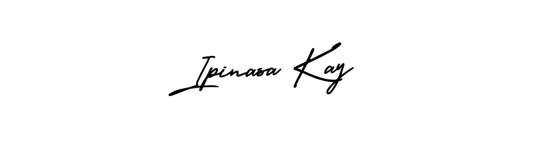 How to Draw Ipinasa Kay signature style? AmerikaSignatureDemo-Regular is a latest design signature styles for name Ipinasa Kay. Ipinasa Kay signature style 3 images and pictures png