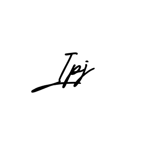 Make a beautiful signature design for name Ipj. With this signature (AmerikaSignatureDemo-Regular) style, you can create a handwritten signature for free. Ipj signature style 3 images and pictures png