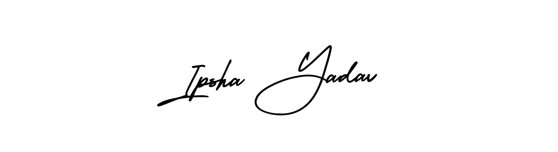Also we have Ipsha Yadav name is the best signature style. Create professional handwritten signature collection using AmerikaSignatureDemo-Regular autograph style. Ipsha Yadav signature style 3 images and pictures png