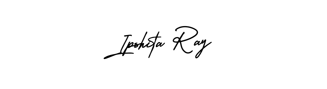 Create a beautiful signature design for name Ipshita Ray. With this signature (AmerikaSignatureDemo-Regular) fonts, you can make a handwritten signature for free. Ipshita Ray signature style 3 images and pictures png