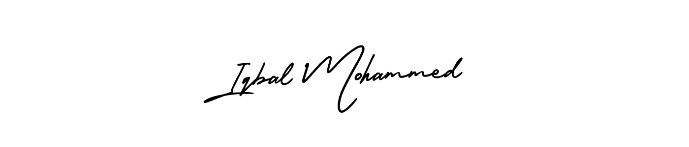 Best and Professional Signature Style for Iqbal Mohammed. AmerikaSignatureDemo-Regular Best Signature Style Collection. Iqbal Mohammed signature style 3 images and pictures png