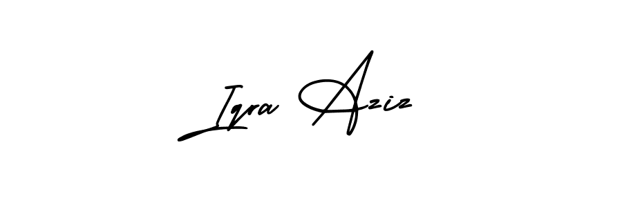 Similarly AmerikaSignatureDemo-Regular is the best handwritten signature design. Signature creator online .You can use it as an online autograph creator for name Iqra Aziz. Iqra Aziz signature style 3 images and pictures png