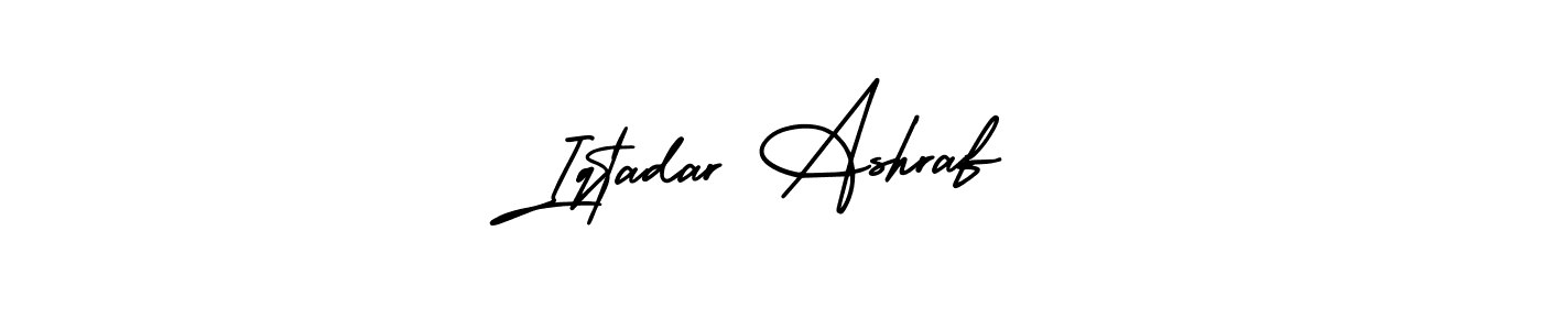 It looks lik you need a new signature style for name Iqtadar Ashraf. Design unique handwritten (AmerikaSignatureDemo-Regular) signature with our free signature maker in just a few clicks. Iqtadar Ashraf signature style 3 images and pictures png