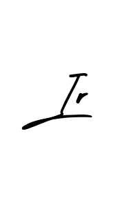 Make a beautiful signature design for name Ir. With this signature (AmerikaSignatureDemo-Regular) style, you can create a handwritten signature for free. Ir signature style 3 images and pictures png