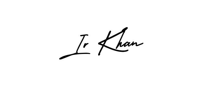 You can use this online signature creator to create a handwritten signature for the name Ir Khan. This is the best online autograph maker. Ir Khan signature style 3 images and pictures png