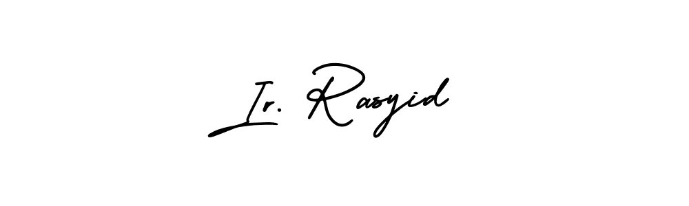 Once you've used our free online signature maker to create your best signature AmerikaSignatureDemo-Regular style, it's time to enjoy all of the benefits that Ir. Rasyid name signing documents. Ir. Rasyid signature style 3 images and pictures png