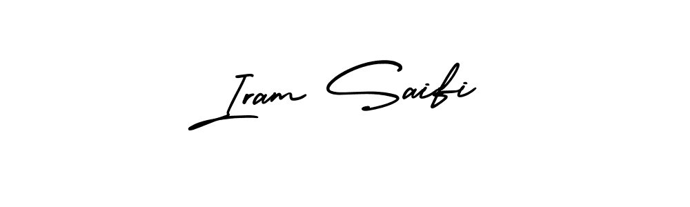 Best and Professional Signature Style for Iram Saifi. AmerikaSignatureDemo-Regular Best Signature Style Collection. Iram Saifi signature style 3 images and pictures png