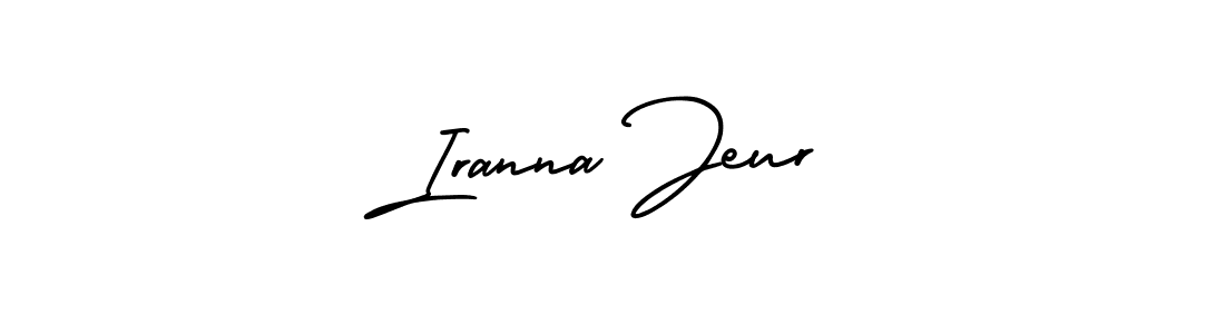 AmerikaSignatureDemo-Regular is a professional signature style that is perfect for those who want to add a touch of class to their signature. It is also a great choice for those who want to make their signature more unique. Get Iranna Jeur name to fancy signature for free. Iranna Jeur signature style 3 images and pictures png
