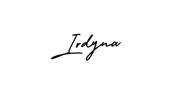 Best and Professional Signature Style for Irdyna. AmerikaSignatureDemo-Regular Best Signature Style Collection. Irdyna signature style 3 images and pictures png