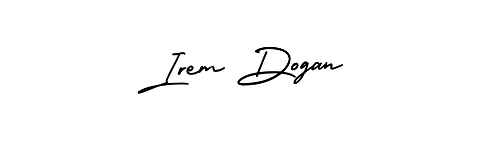 Similarly AmerikaSignatureDemo-Regular is the best handwritten signature design. Signature creator online .You can use it as an online autograph creator for name Irem Dogan. Irem Dogan signature style 3 images and pictures png