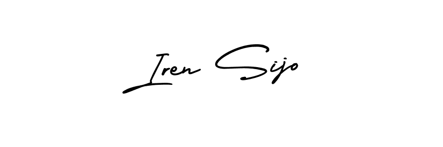 Make a beautiful signature design for name Iren Sijo. With this signature (AmerikaSignatureDemo-Regular) style, you can create a handwritten signature for free. Iren Sijo signature style 3 images and pictures png