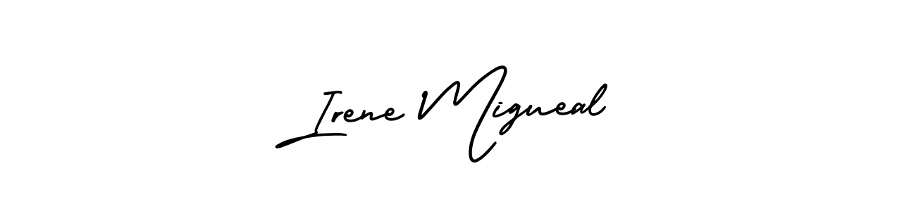 Make a beautiful signature design for name Irene Migueal. Use this online signature maker to create a handwritten signature for free. Irene Migueal signature style 3 images and pictures png