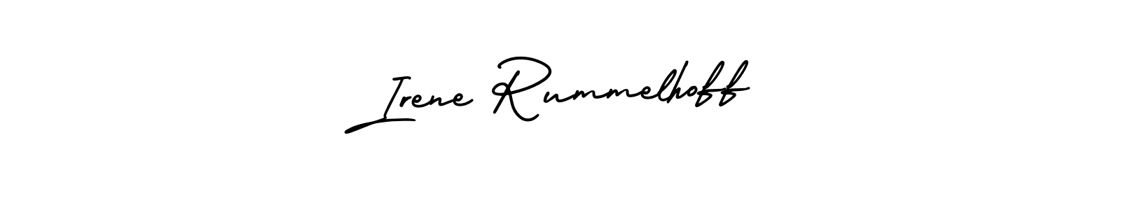 You can use this online signature creator to create a handwritten signature for the name Irene Rummelhoff. This is the best online autograph maker. Irene Rummelhoff signature style 3 images and pictures png