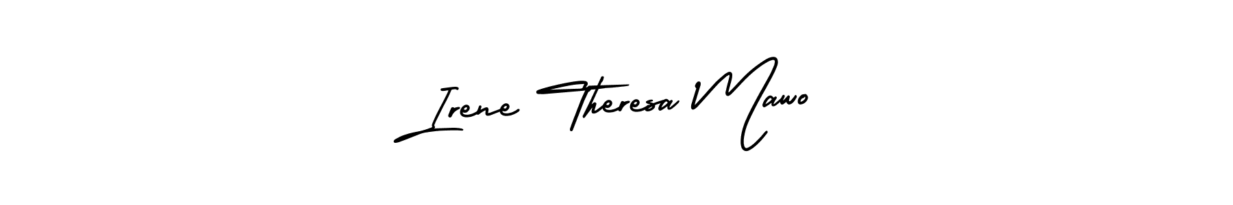 Make a beautiful signature design for name Irene Theresa Mawo. With this signature (AmerikaSignatureDemo-Regular) style, you can create a handwritten signature for free. Irene Theresa Mawo signature style 3 images and pictures png