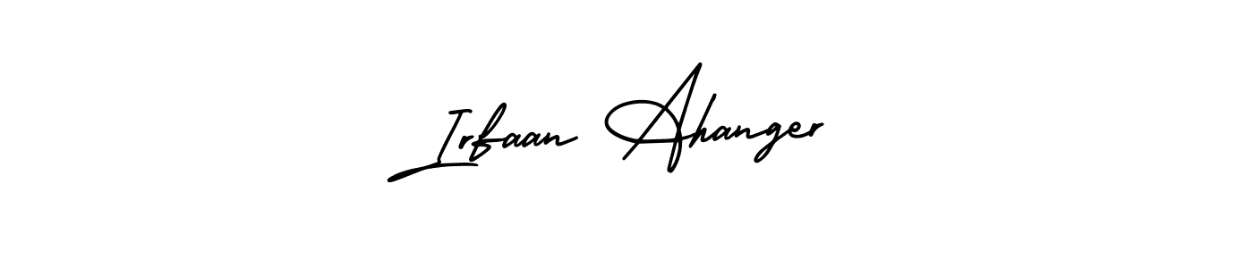 Make a beautiful signature design for name Irfaan Ahanger. Use this online signature maker to create a handwritten signature for free. Irfaan Ahanger signature style 3 images and pictures png