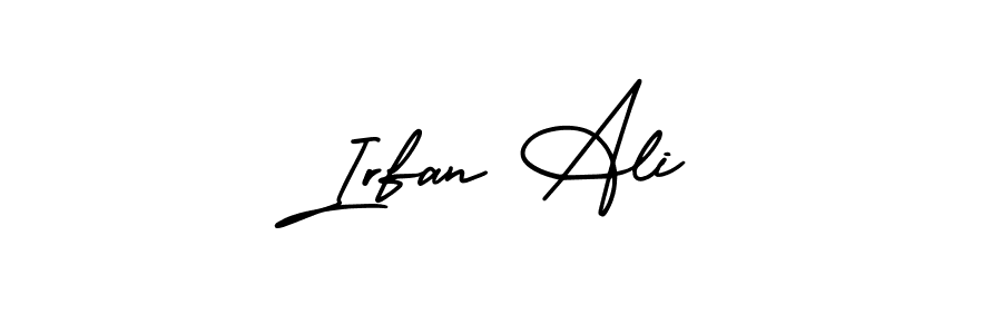Best and Professional Signature Style for Irfan Ali. AmerikaSignatureDemo-Regular Best Signature Style Collection. Irfan Ali signature style 3 images and pictures png