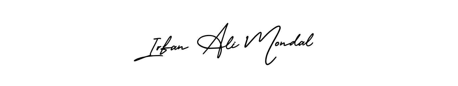 Also You can easily find your signature by using the search form. We will create Irfan Ali Mondal name handwritten signature images for you free of cost using AmerikaSignatureDemo-Regular sign style. Irfan Ali Mondal signature style 3 images and pictures png