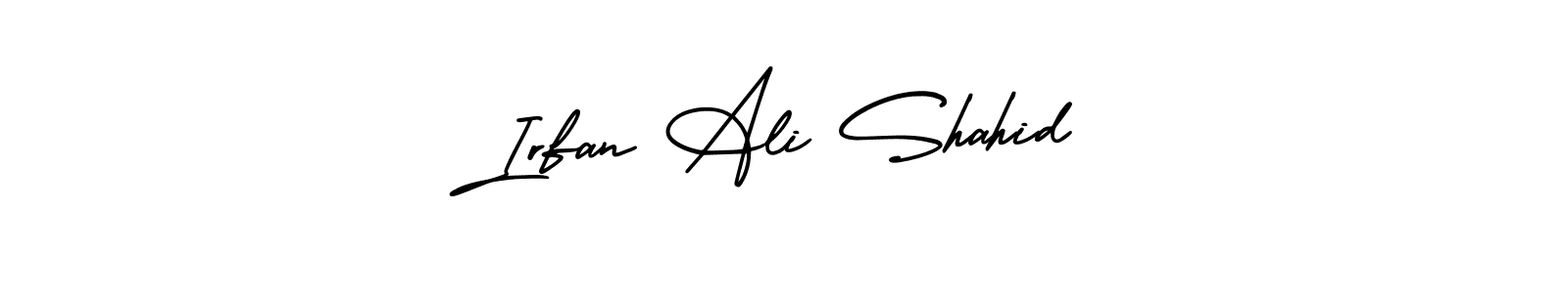 You can use this online signature creator to create a handwritten signature for the name Irfan Ali Shahid. This is the best online autograph maker. Irfan Ali Shahid signature style 3 images and pictures png