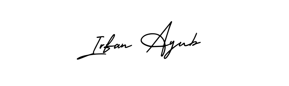 Also You can easily find your signature by using the search form. We will create Irfan Ayub name handwritten signature images for you free of cost using AmerikaSignatureDemo-Regular sign style. Irfan Ayub signature style 3 images and pictures png