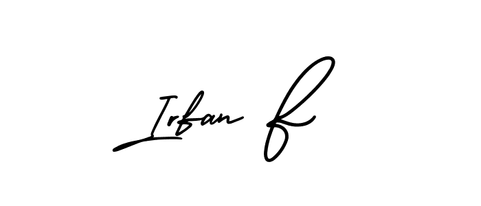 See photos of Irfan F official signature by Spectra . Check more albums & portfolios. Read reviews & check more about AmerikaSignatureDemo-Regular font. Irfan F signature style 3 images and pictures png