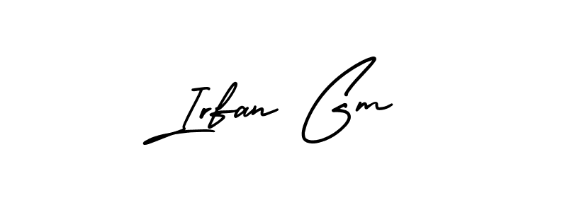 Make a beautiful signature design for name Irfan Gm. Use this online signature maker to create a handwritten signature for free. Irfan Gm signature style 3 images and pictures png