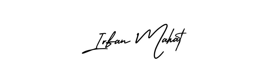 Also we have Irfan Mahat name is the best signature style. Create professional handwritten signature collection using AmerikaSignatureDemo-Regular autograph style. Irfan Mahat signature style 3 images and pictures png