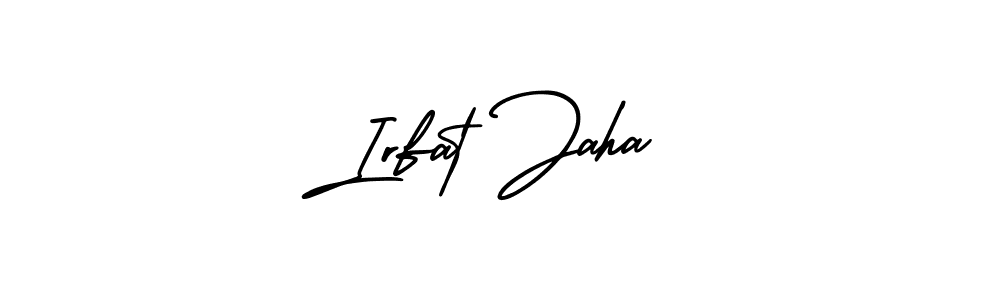 You can use this online signature creator to create a handwritten signature for the name Irfat Jaha. This is the best online autograph maker. Irfat Jaha signature style 3 images and pictures png