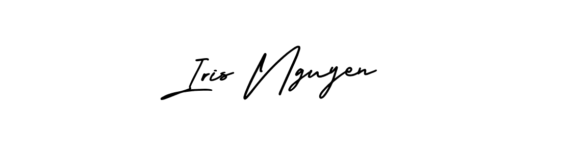 How to Draw Iris Nguyen signature style? AmerikaSignatureDemo-Regular is a latest design signature styles for name Iris Nguyen. Iris Nguyen signature style 3 images and pictures png