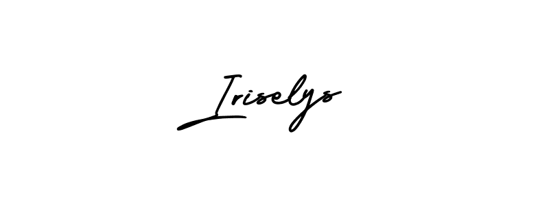 How to make Iriselys signature? AmerikaSignatureDemo-Regular is a professional autograph style. Create handwritten signature for Iriselys name. Iriselys signature style 3 images and pictures png