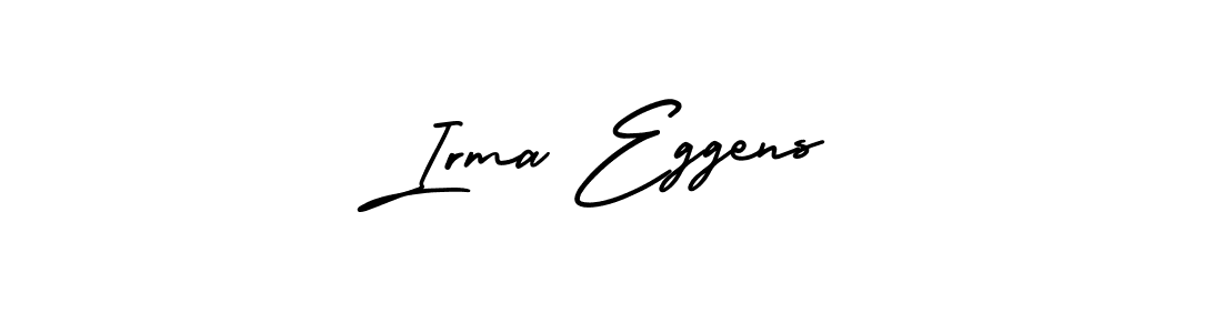 if you are searching for the best signature style for your name Irma Eggens. so please give up your signature search. here we have designed multiple signature styles  using AmerikaSignatureDemo-Regular. Irma Eggens signature style 3 images and pictures png
