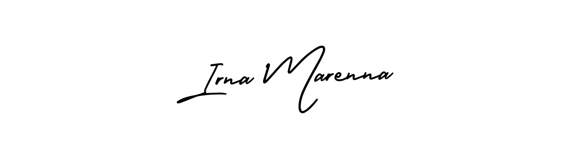 Best and Professional Signature Style for Irna Marenna. AmerikaSignatureDemo-Regular Best Signature Style Collection. Irna Marenna signature style 3 images and pictures png