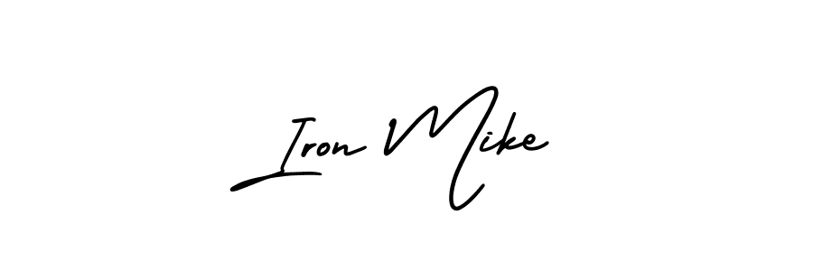 Also You can easily find your signature by using the search form. We will create Iron Mike name handwritten signature images for you free of cost using AmerikaSignatureDemo-Regular sign style. Iron Mike signature style 3 images and pictures png