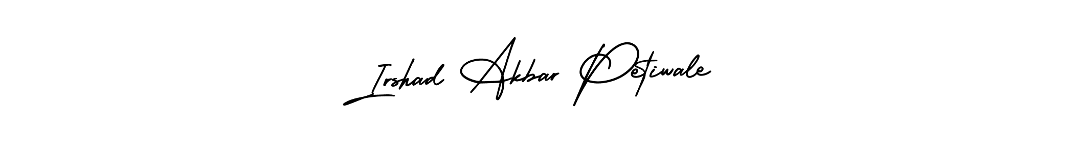 Also we have Irshad Akbar Petiwale name is the best signature style. Create professional handwritten signature collection using AmerikaSignatureDemo-Regular autograph style. Irshad Akbar Petiwale signature style 3 images and pictures png