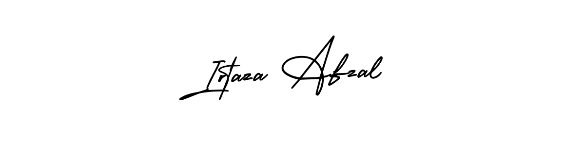 How to make Irtaza Afzal signature? AmerikaSignatureDemo-Regular is a professional autograph style. Create handwritten signature for Irtaza Afzal name. Irtaza Afzal signature style 3 images and pictures png