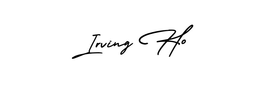 How to make Irving Ho signature? AmerikaSignatureDemo-Regular is a professional autograph style. Create handwritten signature for Irving Ho name. Irving Ho signature style 3 images and pictures png