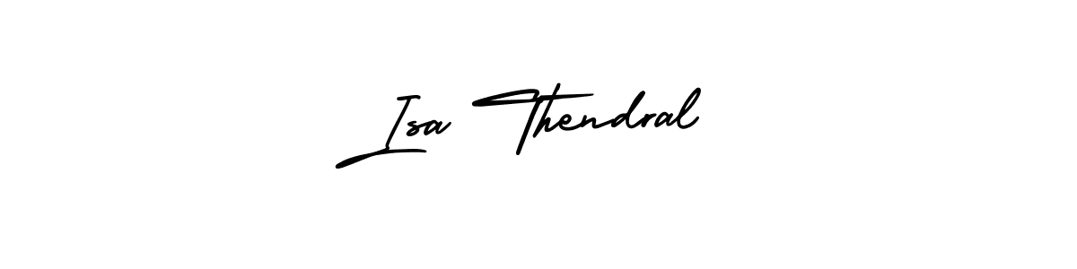 Also we have Isa Thendral name is the best signature style. Create professional handwritten signature collection using AmerikaSignatureDemo-Regular autograph style. Isa Thendral signature style 3 images and pictures png