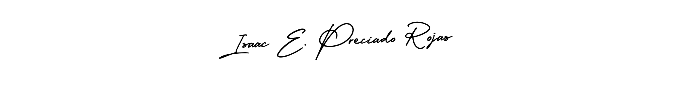 Best and Professional Signature Style for Isaac E. Preciado Rojas. AmerikaSignatureDemo-Regular Best Signature Style Collection. Isaac E. Preciado Rojas signature style 3 images and pictures png