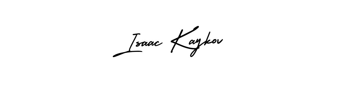 How to make Isaac Kaykov signature? AmerikaSignatureDemo-Regular is a professional autograph style. Create handwritten signature for Isaac Kaykov name. Isaac Kaykov signature style 3 images and pictures png