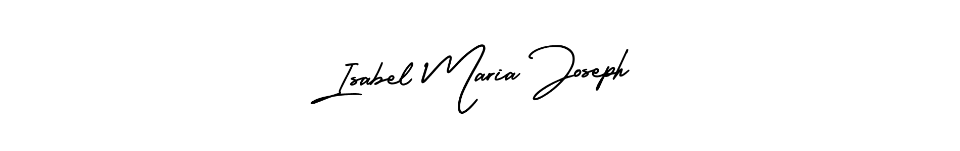 It looks lik you need a new signature style for name Isabel Maria Joseph. Design unique handwritten (AmerikaSignatureDemo-Regular) signature with our free signature maker in just a few clicks. Isabel Maria Joseph signature style 3 images and pictures png