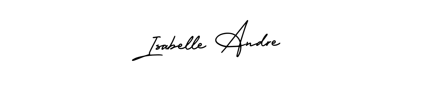 How to Draw Isabelle Andre signature style? AmerikaSignatureDemo-Regular is a latest design signature styles for name Isabelle Andre. Isabelle Andre signature style 3 images and pictures png