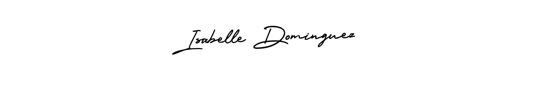 Also we have Isabelle Dominguez name is the best signature style. Create professional handwritten signature collection using AmerikaSignatureDemo-Regular autograph style. Isabelle Dominguez signature style 3 images and pictures png