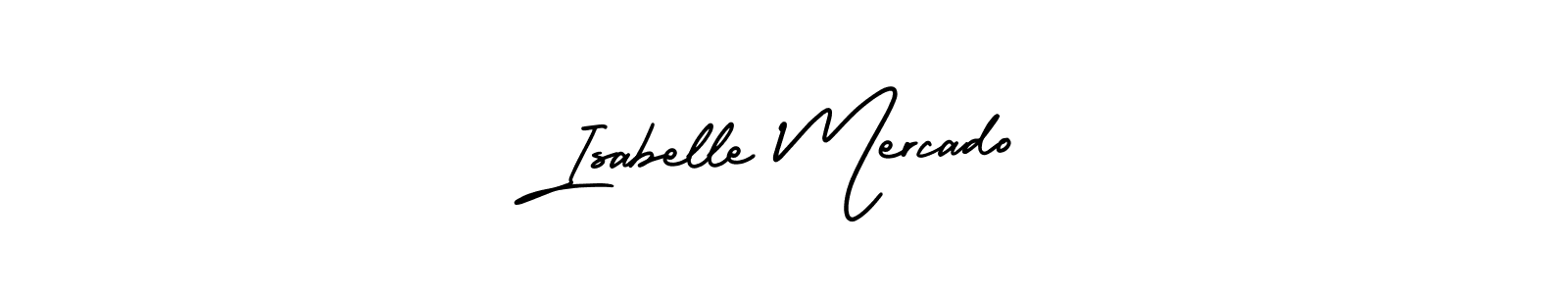 Best and Professional Signature Style for Isabelle Mercado. AmerikaSignatureDemo-Regular Best Signature Style Collection. Isabelle Mercado signature style 3 images and pictures png
