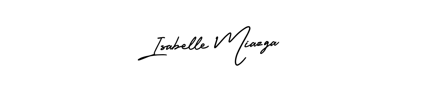 Use a signature maker to create a handwritten signature online. With this signature software, you can design (AmerikaSignatureDemo-Regular) your own signature for name Isabelle Miazga. Isabelle Miazga signature style 3 images and pictures png
