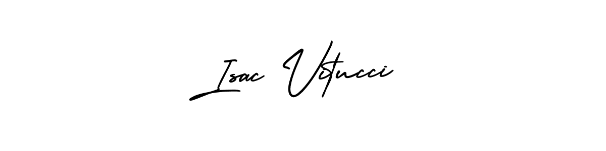 Make a beautiful signature design for name Isac Vitucci. Use this online signature maker to create a handwritten signature for free. Isac Vitucci signature style 3 images and pictures png