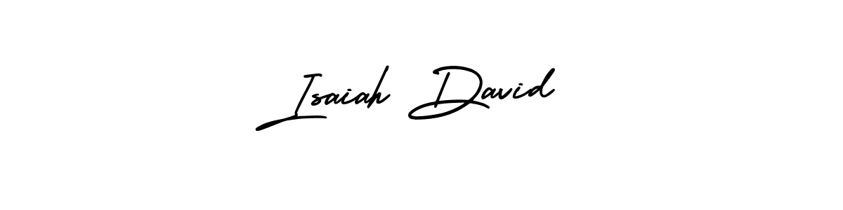 Check out images of Autograph of Isaiah David name. Actor Isaiah David Signature Style. AmerikaSignatureDemo-Regular is a professional sign style online. Isaiah David signature style 3 images and pictures png