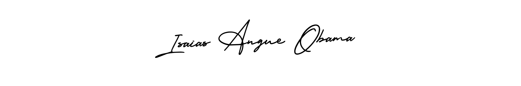 Once you've used our free online signature maker to create your best signature AmerikaSignatureDemo-Regular style, it's time to enjoy all of the benefits that Isaias Angue Obama name signing documents. Isaias Angue Obama signature style 3 images and pictures png