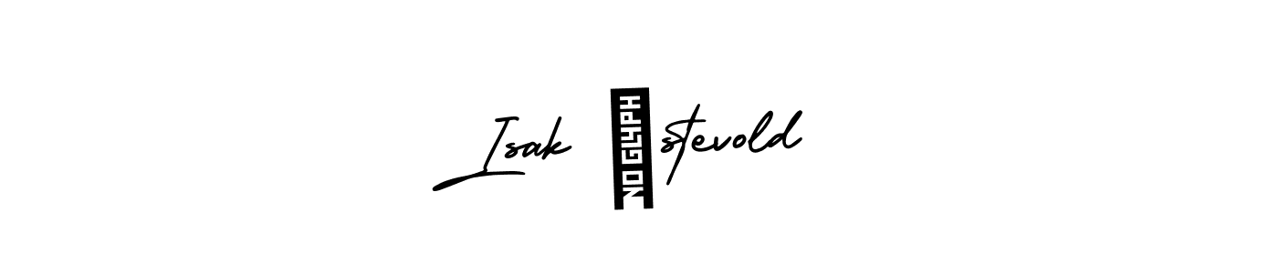 Design your own signature with our free online signature maker. With this signature software, you can create a handwritten (AmerikaSignatureDemo-Regular) signature for name Isak Østevold. Isak Østevold signature style 3 images and pictures png