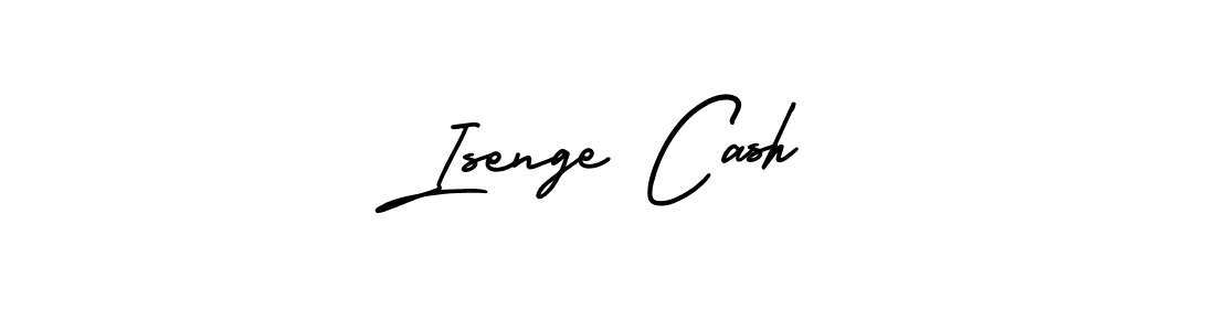 Design your own signature with our free online signature maker. With this signature software, you can create a handwritten (AmerikaSignatureDemo-Regular) signature for name Isenge Cash. Isenge Cash signature style 3 images and pictures png